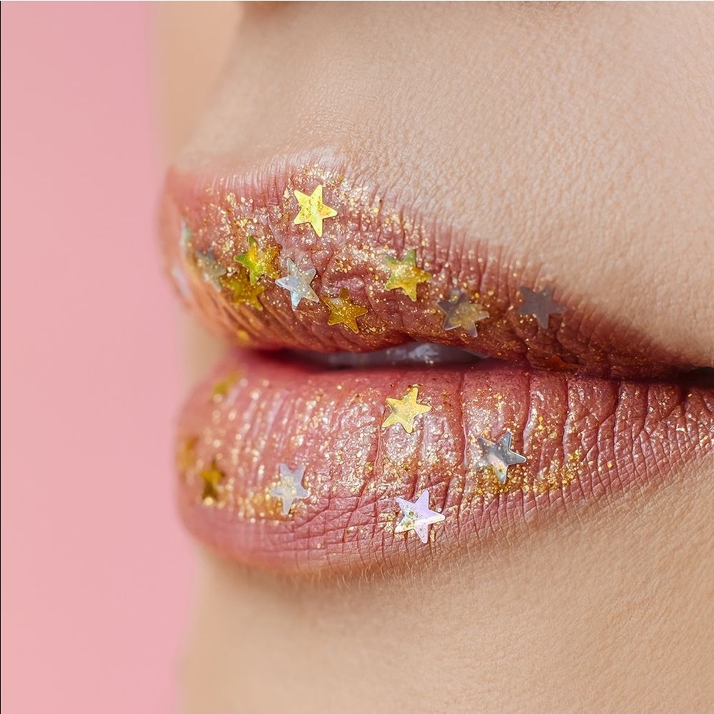❤️ NEW! Kiss The Stars 24K Gold Lip Mask - Picture 4 of 5